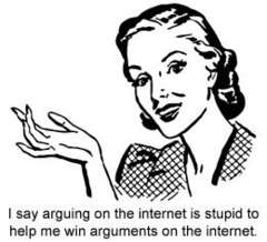 arguing