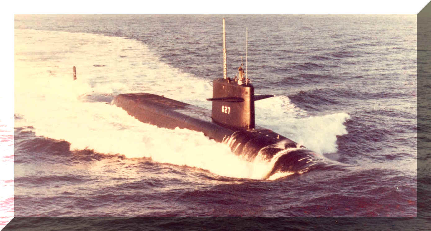 Submarine at Sea