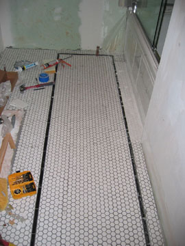 bath floor